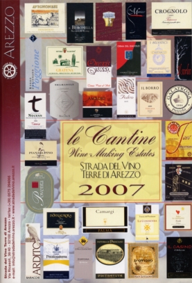 PUBBLICAZIONE – Strada del vino, Terre di Arezzo 2007