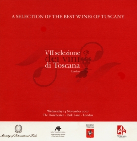 VII selection of the best wines of tuscany 2006